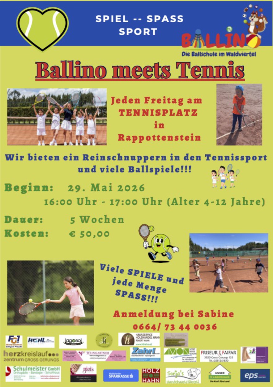 "Ballino meets Tennis"